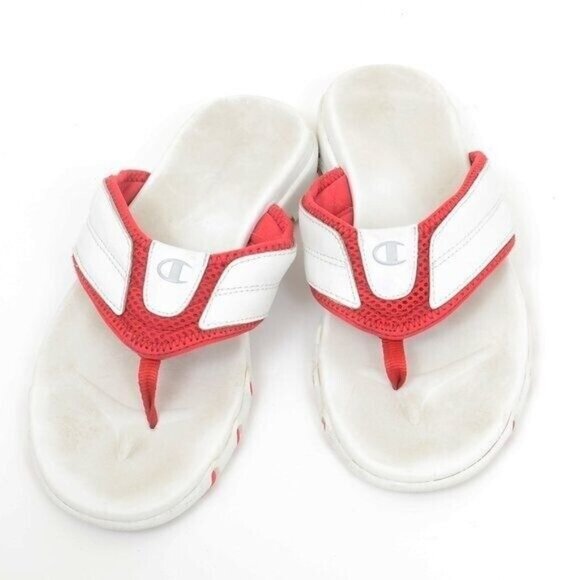 2 Pairs! Champion Thong Slip On Flip Flop Mesh Beach Sandals Women's 9 - Picture 4 of 6